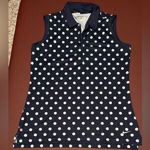 Nike sleeveless golf shirt, size medium